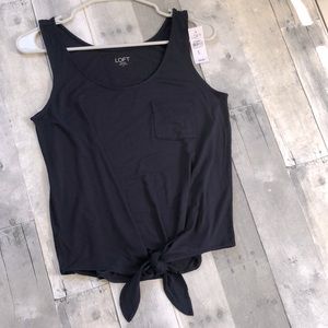 Loft outlet tie front tank